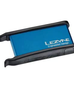 LEZYNE KIT DE REPARATION-BOITE ALU , 2 DEMONTES PNEUS 6 RUSTINES BL