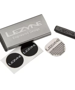 LEZYNE KIT DE REPARATION METAL - BOITE ALU GRISE , DUAL 6 RUSTINES