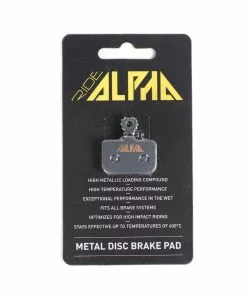 PLAQUETTES METALLIQUES RIDE ALPHA AVID LEVEL DB1/DB3/DB5