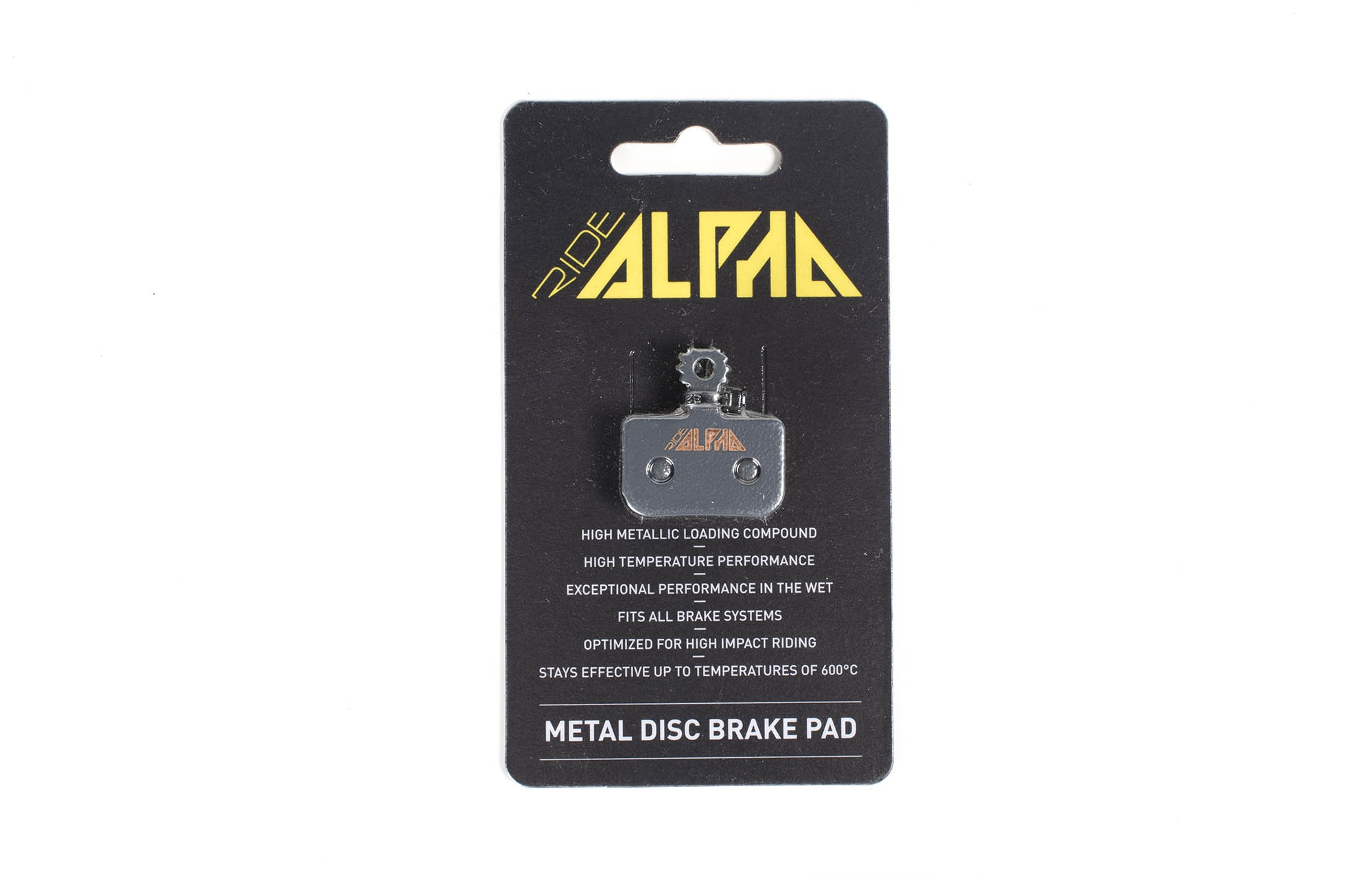 PLAQUETTES METALLIQUES RIDE ALPHA AVID LEVEL DB1/DB3/DB5 3 PLAQUETTES METALLIQUES RIDE ALPHA AVID LEVEL DB1/DB3/DB5