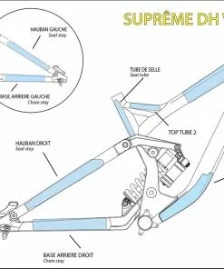 KIT CLEARPROTECT CUSTOM POUR SUPREME DH V3 MAT
