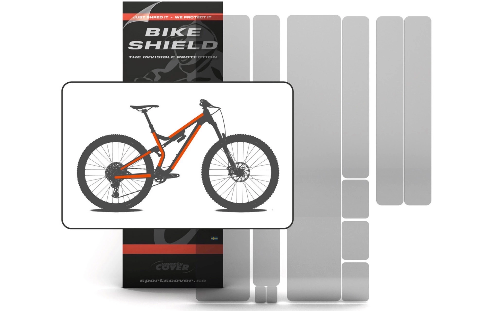 KIT BIKESHIELD PREMIUM BRILLANT 3 KIT BIKESHIELD PREMIUM BRILLANT
