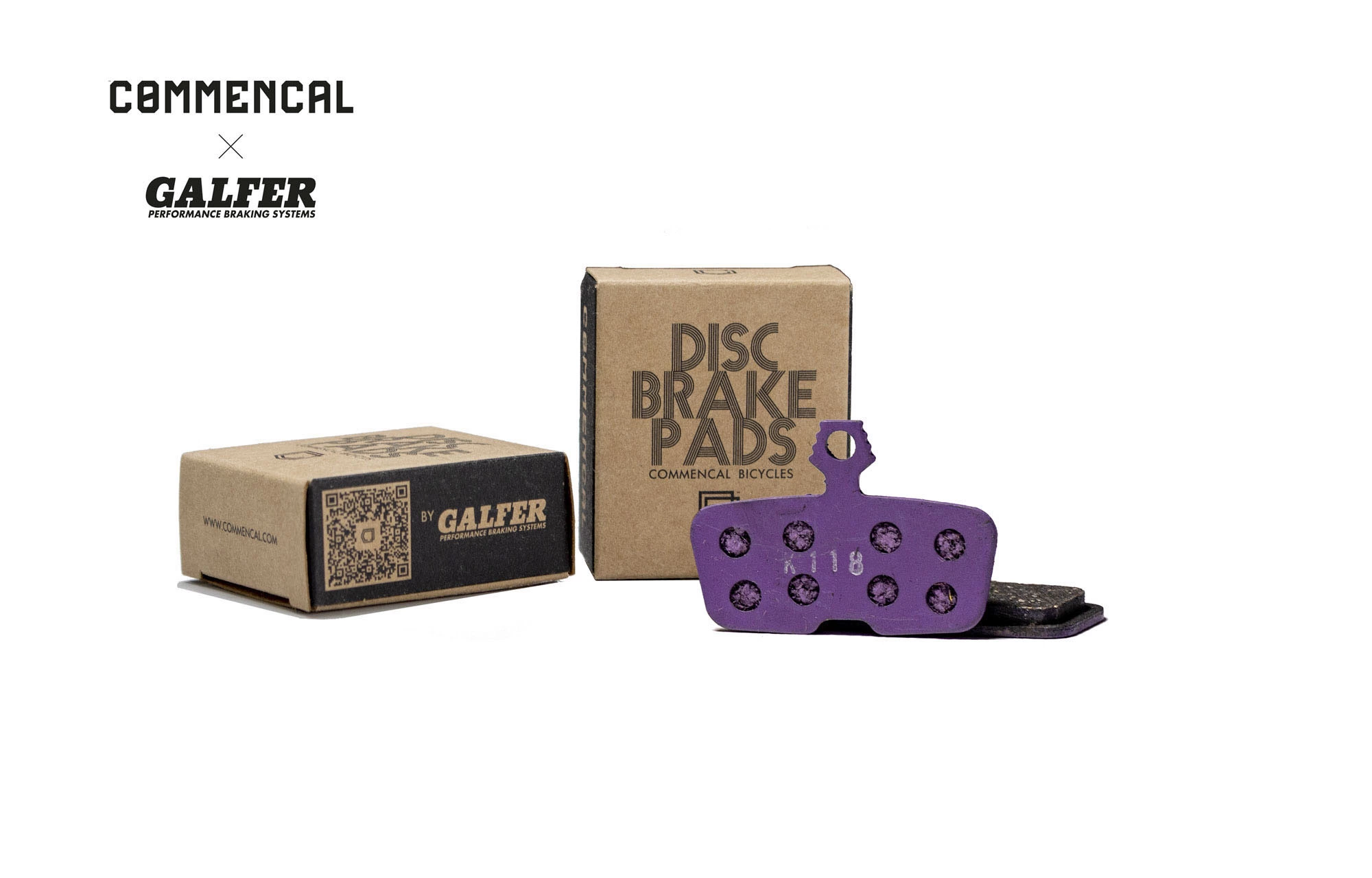 PLAQUETTES DE FREIN GALFER X COMMENCAL RACE: SRAM GUIDE RE, CODE 3 PLAQUETTES DE FREIN GALFER X COMMENCAL RACE: SRAM GUIDE RE, CODE