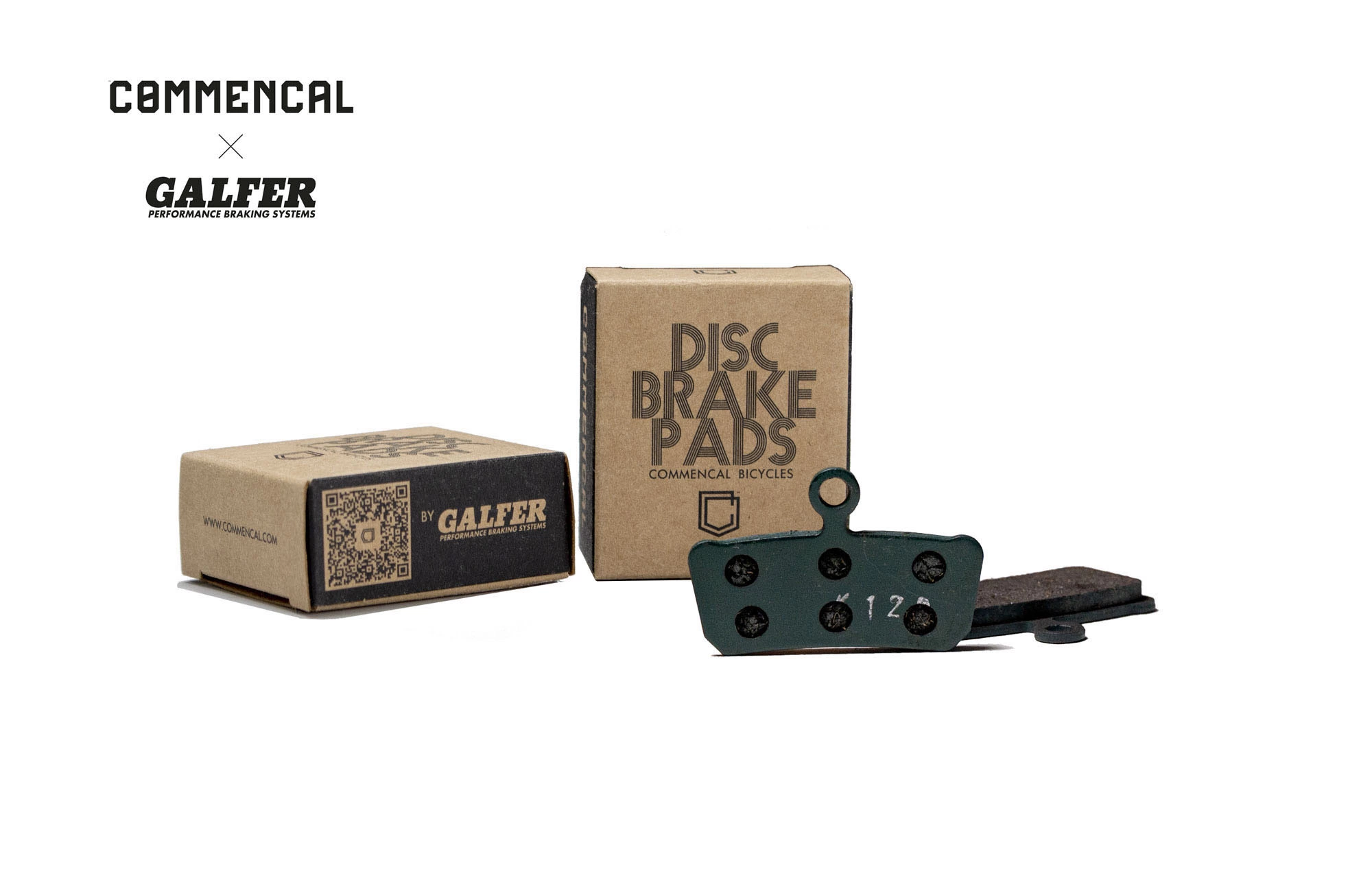 PLAQUETTES DE FREIN GALFER X COMMENCAL TEAM: SRAM GUIDE, G2 2 PLAQUETTES DE FREIN GALFER X COMMENCAL TEAM: SRAM GUIDE, G2