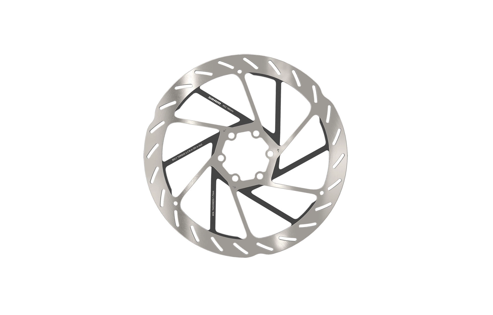 DISQUE SRAM HS2 180MM 3 DISQUE SRAM HS2 180MM