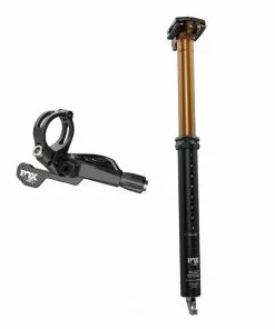 TIGE DE SELLE FOX TRANSFER FACTORY KASHIMA 31.6MM 175MM + LEVIER