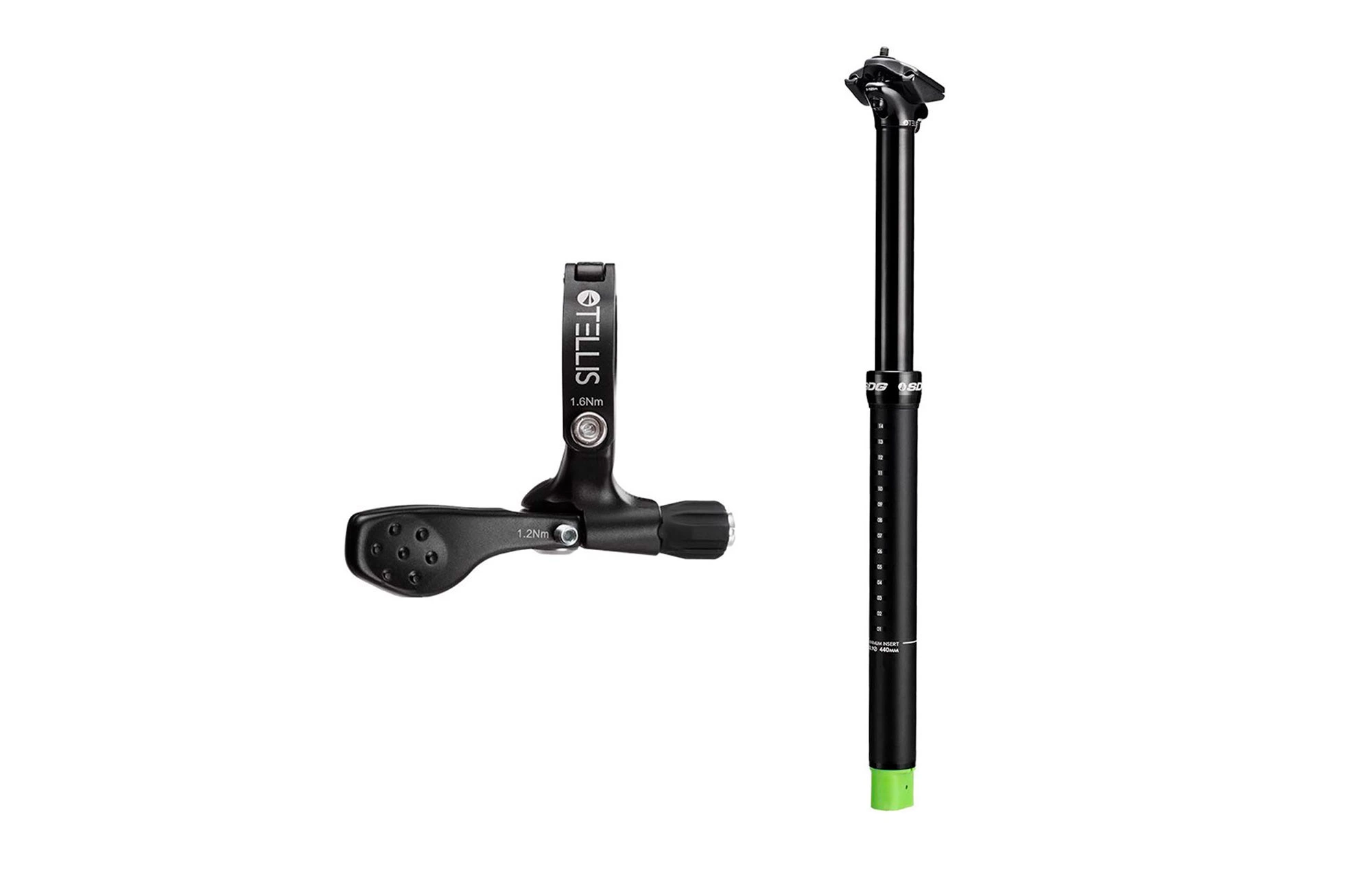 TIGE DE SELLE SDG TELLIS 200MM 31.6MM + LEVIER 3 TIGE DE SELLE SDG TELLIS 200MM 31.6MM + LEVIER