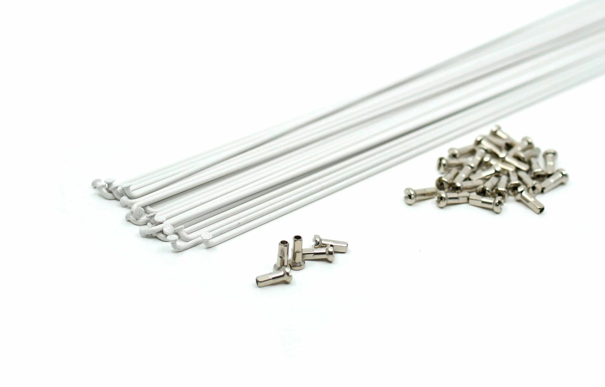 KIT RAYONS WHITE ET ECROUS 269MM * 14G - 20 UNITES 3 KIT RAYONS WHITE ET ECROUS 269MM * 14G - 20 UNITES